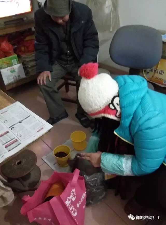 【禅城区社会救助项目】迎春送暖食物银行探访活动来了