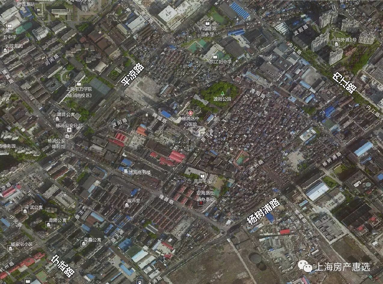 6(四至:平凉路,黎平路,杨树浦路,内江路) 区域现况 【点击查看高清