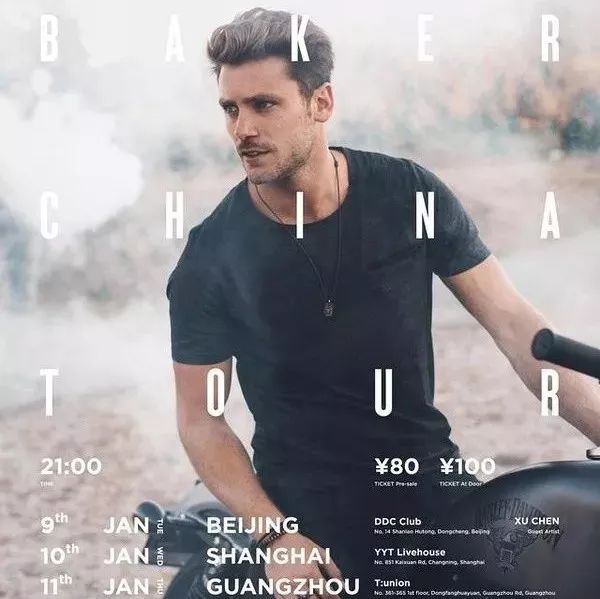 1.11 TU凸丨Bastian Baker 2018中国巡演广州站