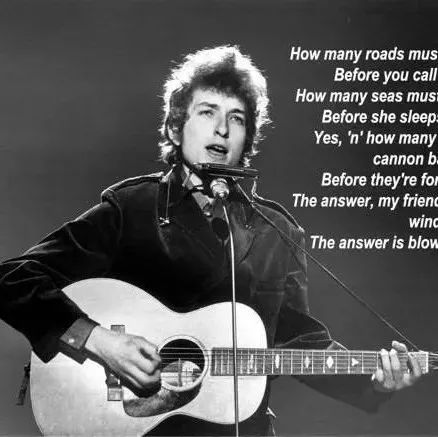 听|blowing in the wind——Bob Dylan 好听吗?!