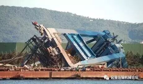 港口业2017年6月安全事故：斯洛文尼亚Koper港岸桥倒塌