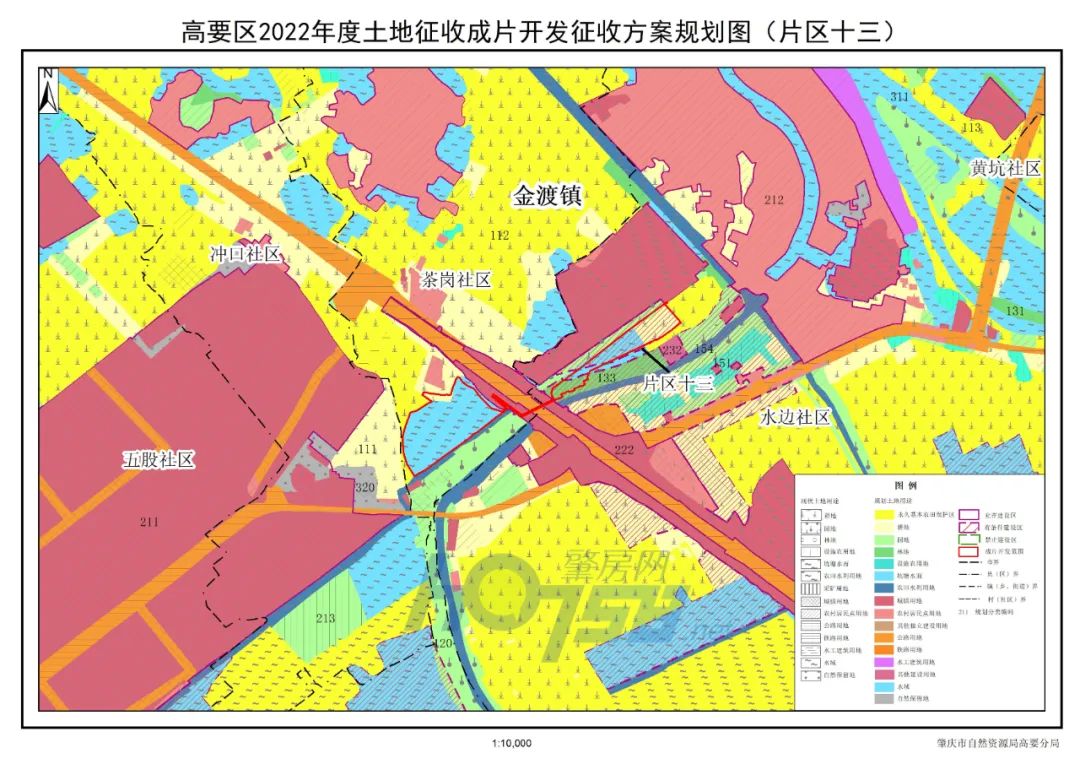 片区十五:位于金利镇广昆高速北侧,珠三角环线高速东侧,拟安排为金淘