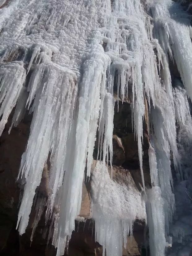 瀑布凍結，冰掛高懸，河南這些地方藏著壯麗的冬日奇景 旅行 第20張