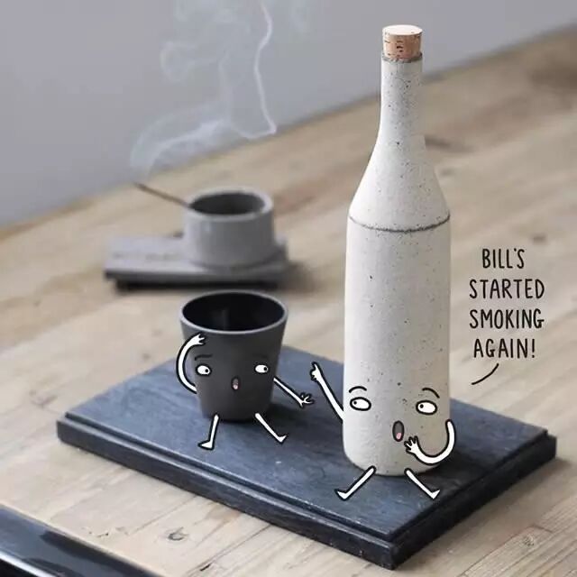 高萌英文插画告诉你：原来生活这么有趣