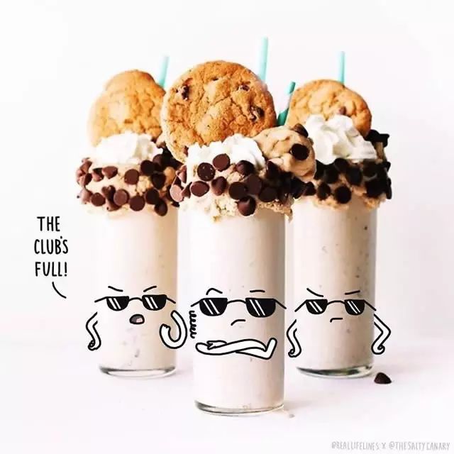 高萌英文插画告诉你：原来生活这么有趣