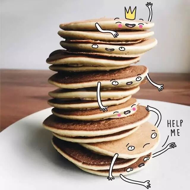 高萌英文插画告诉你：原来生活这么有趣