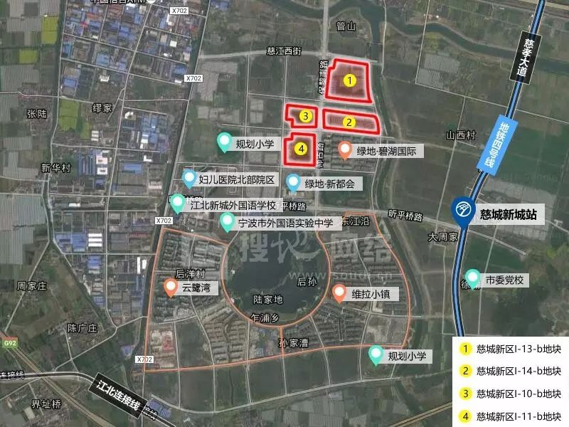 慈城新城约16万方宅地将于慈城镇公共资源交易中心二楼准时开拍