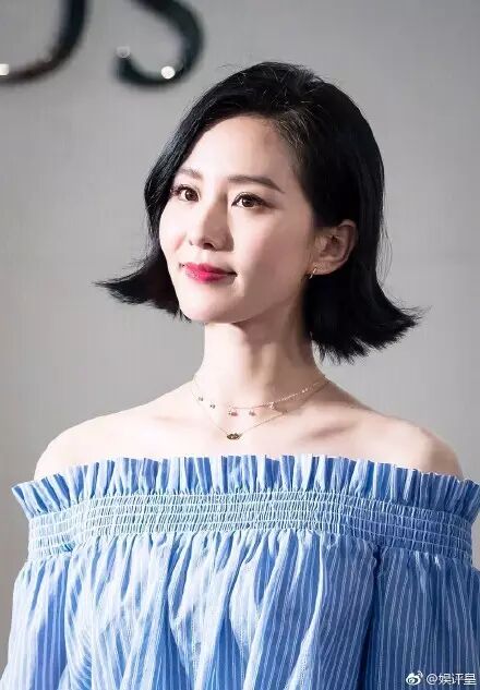 刘诗诗新短发美哭!一年换20个发型,终于换对了!