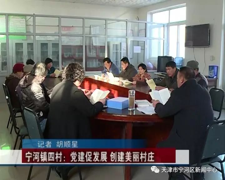 宁河镇四村党支部以"班子强起来,党员亮起来,群众富起来"为目标,积极