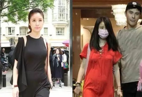 林心如最新大肚照曝光, 孕肚如怀双胞胎一般!