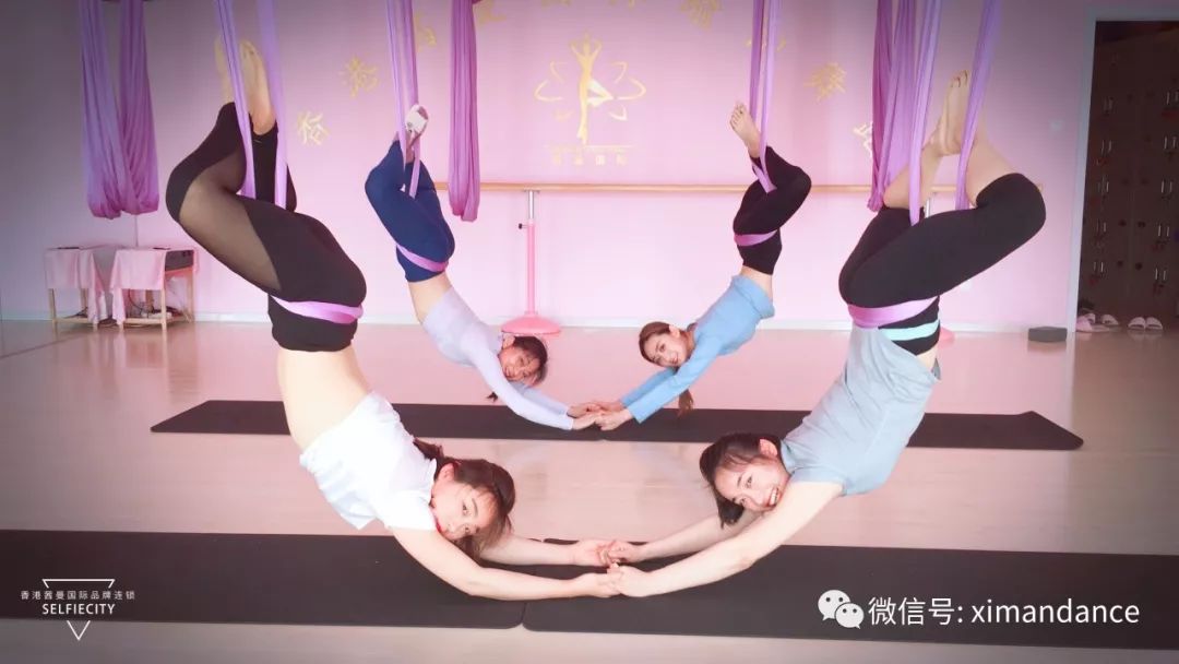 香港茜曼国际第二期空中瑜伽教练班火热招生中