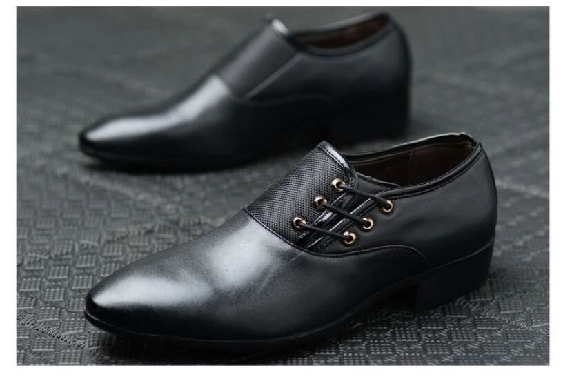Shop Generic Business Leather Shoes Black Online Jumia Ghana
