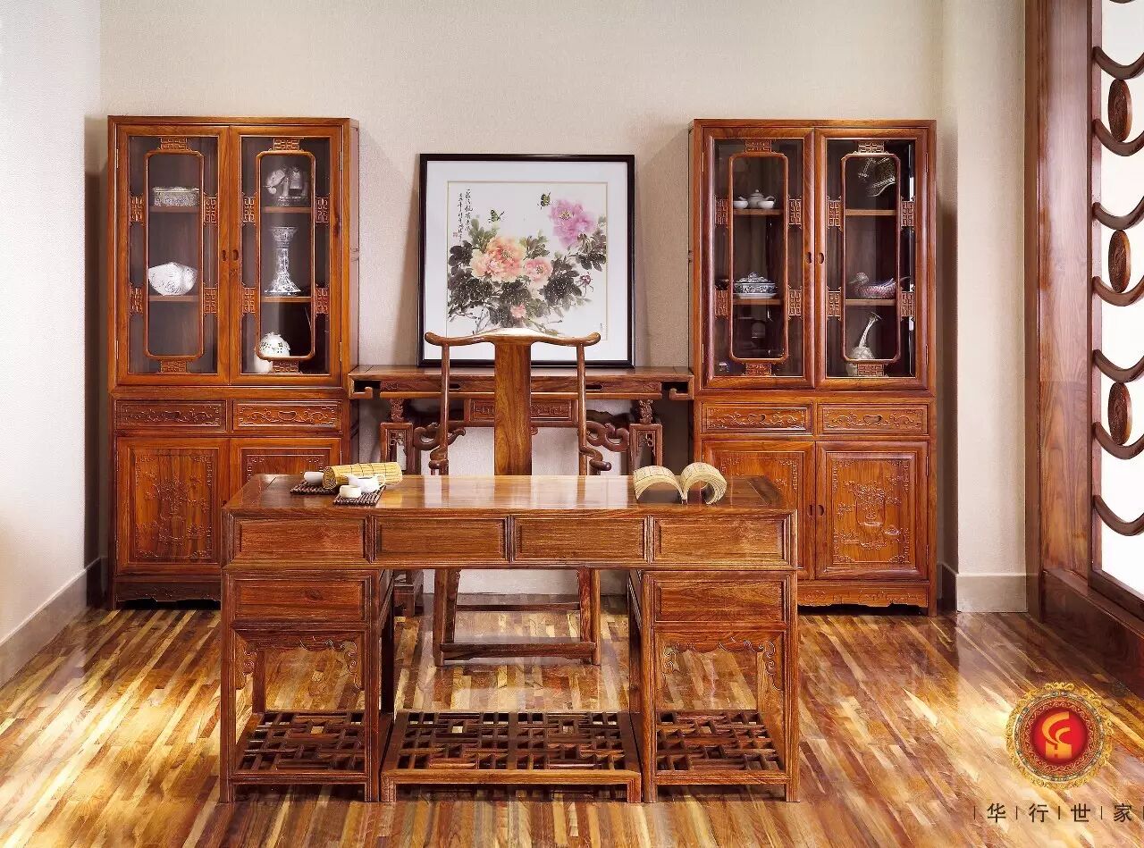 论掌舵人的中式办公室