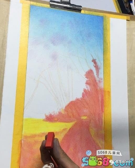 【彩铅画】秋天 简笔画大全