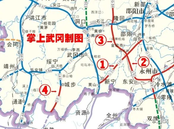 隆回至永州更近了永新高速开始全面建设