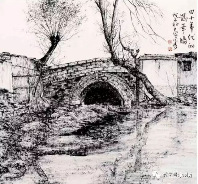 周围风景宜人,历史上许多名人对此留有诗画,清代董芸"晓风残月重杨岸