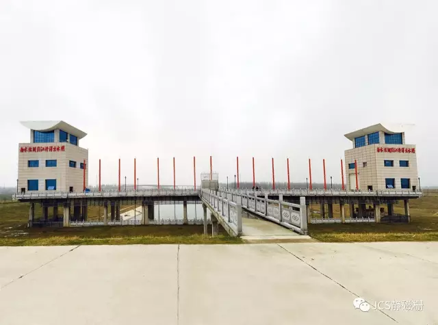 静磁栅公司回访参观南水北调渠首段 静磁栅公司回访参观南水北调渠首段