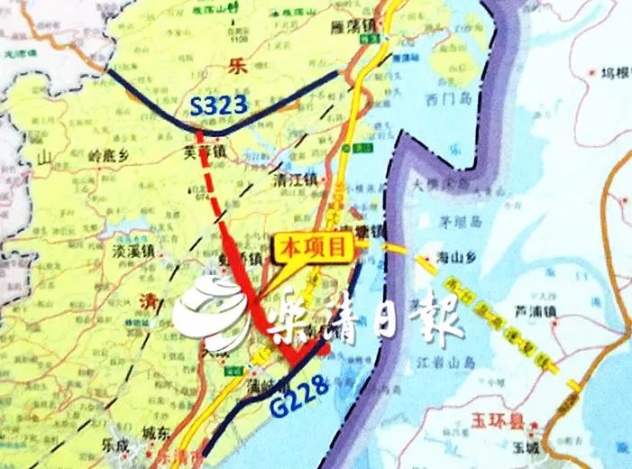 乐清市发改局对乐清市228国道至323省道连接线工程的项目建议书和