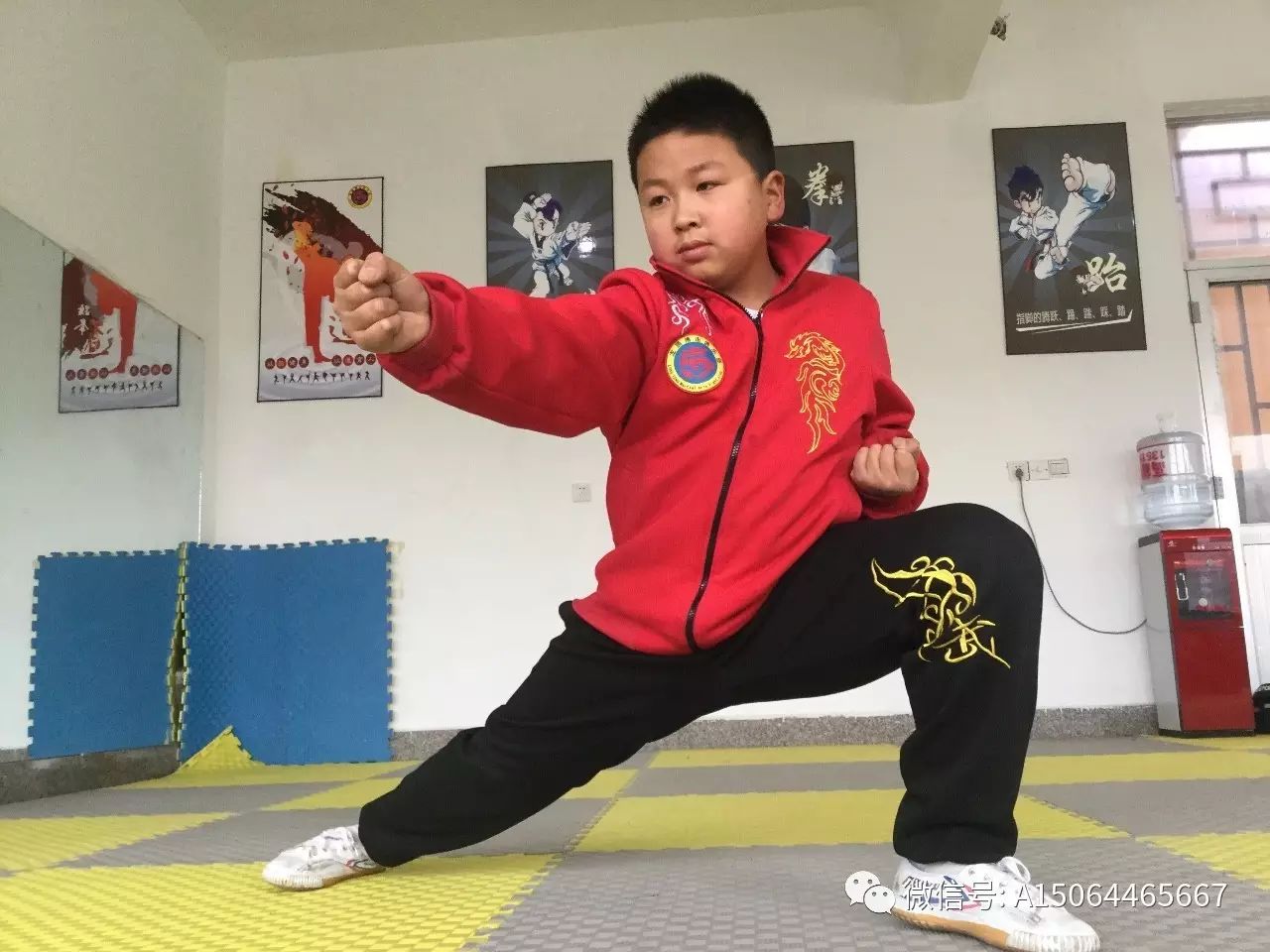 龍騰武术学校学员陈翔祝:大家新年快乐