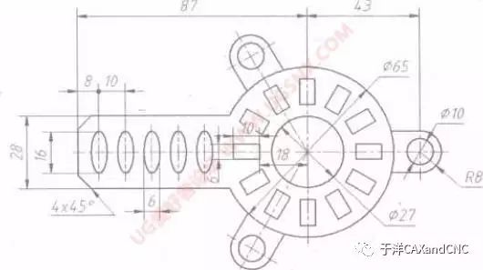 UG草绘练习题图纸，对学习很有帮助呦~~的图22