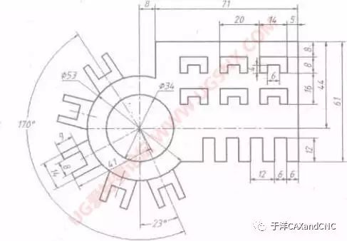 UG草绘练习题图纸，对学习很有帮助呦~~的图29