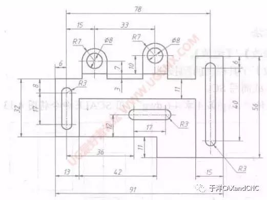 UG草绘练习题图纸，对学习很有帮助呦~~的图16