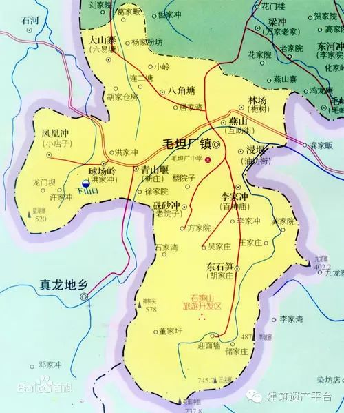 历史文化名镇-安徽省六安市金安区毛坦厂镇