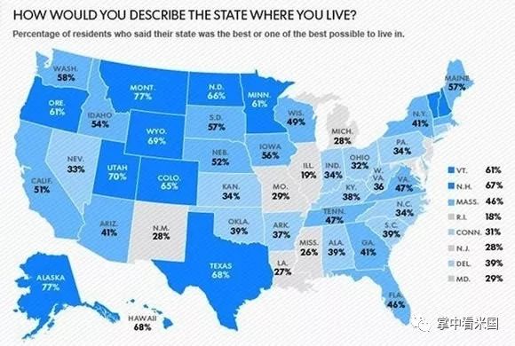 读懂28张美国趣味地图,读懂美国各州特色图片