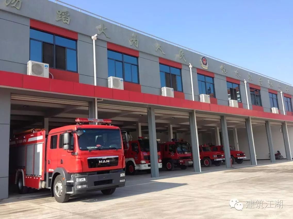 试着攒了个小众类型建筑 消防站 ( fire station) 据不完全统计 每个