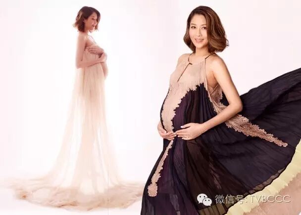 陈敏之拍写真晒巨肚,12月中剖腹产!