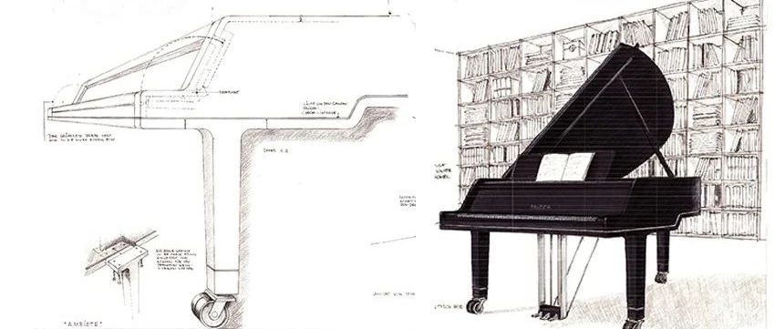 三角钢琴,首德钢琴,室内设计,建筑大师