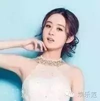 赵丽颖穿上婚纱真的好美,可惜新娘不是她啊!