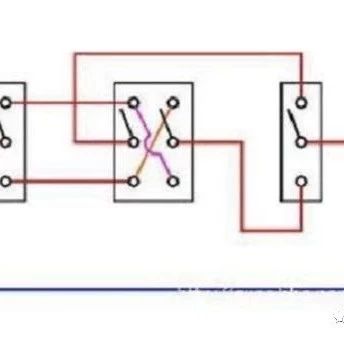 单联双控开关接线图(含原理和接线方法)
