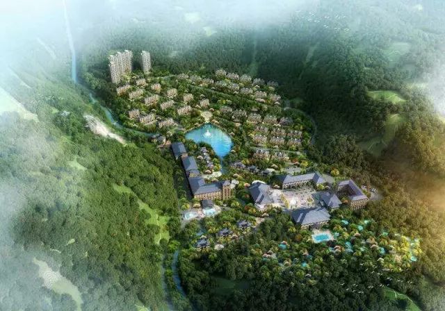 马来西亚商人)在陆河县上护镇投资兴建的大型温泉度假项目,将建设10万