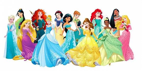 《勇敢传说》和《冰雪奇缘》中的四位公主),这也是迪士尼首次在电影