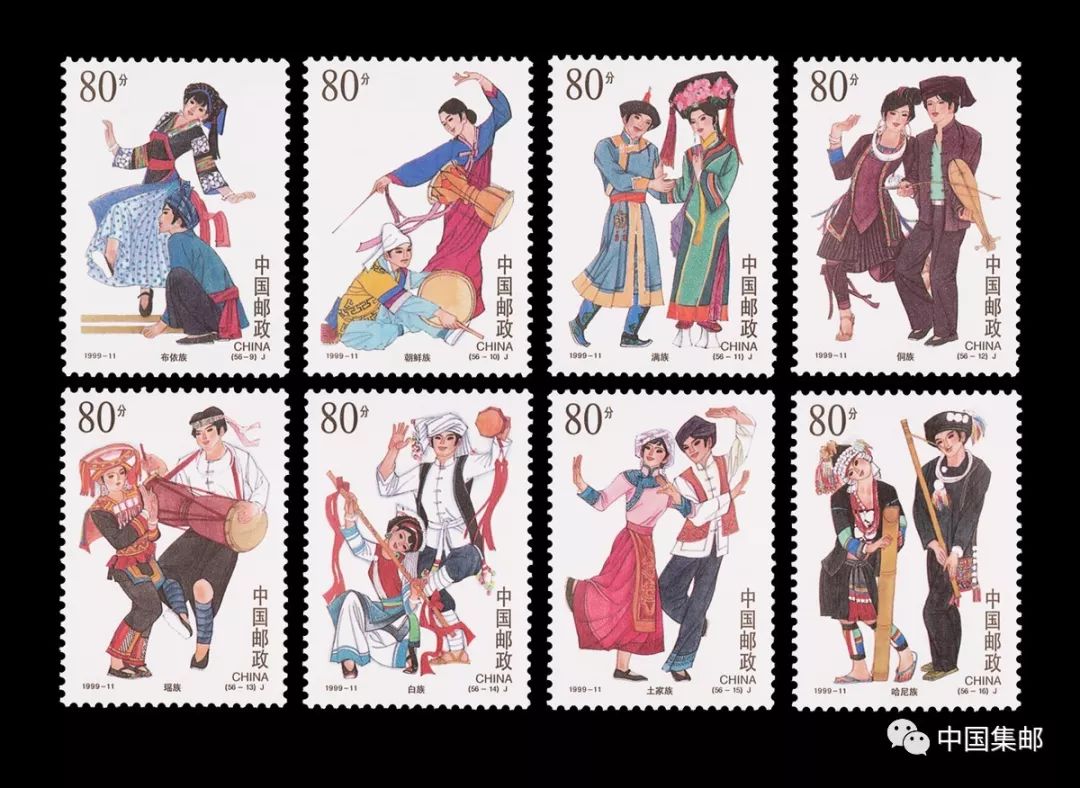 少数民族风情,对各民族喜爱什么,崇拜什么了如指掌,但在邮票的设计中