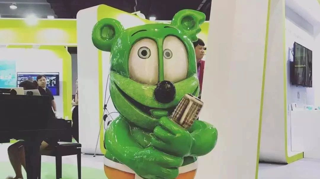 甘米熊Gummy Bear首次在中国线下露面啦!