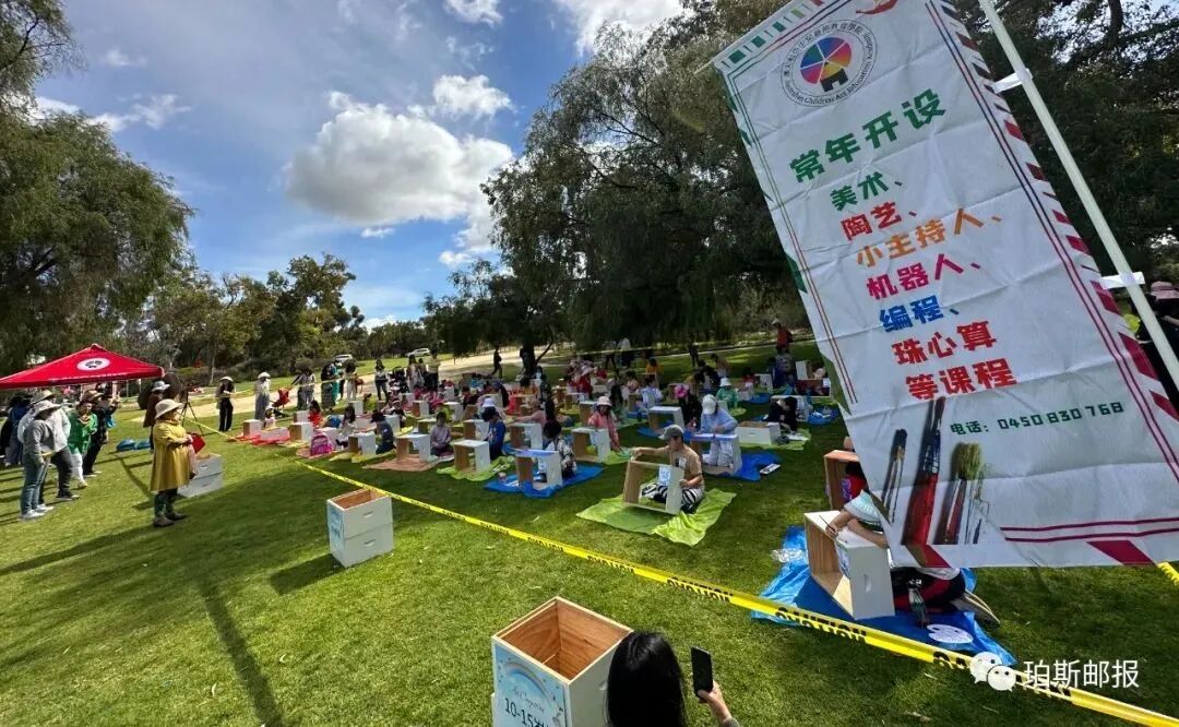春光明媚时，国王公园处与蜜蜂的一场甜蜜约会，2022澳大利亚第二届可瑞比杯少儿故事画大赛（组图） - 7