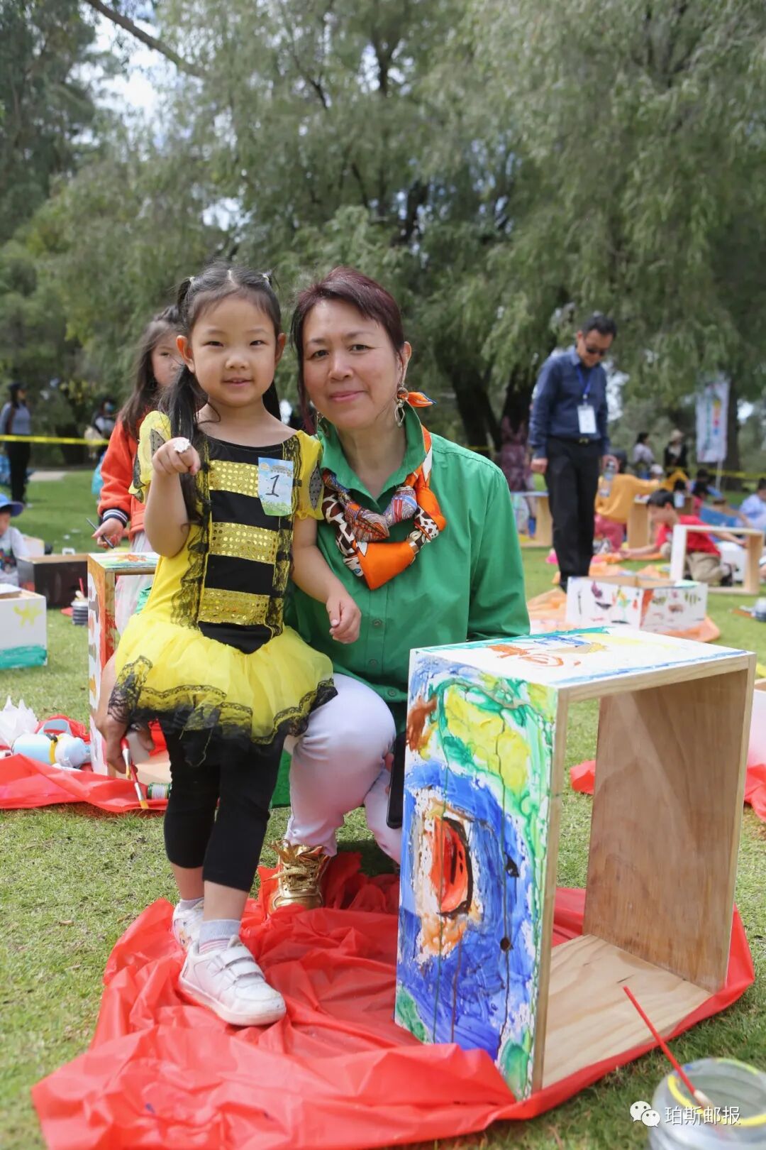 春光明媚时，国王公园处与蜜蜂的一场甜蜜约会，2022澳大利亚第二届可瑞比杯少儿故事画大赛（组图） - 41