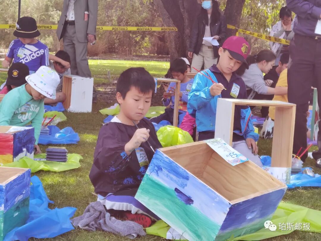 春光明媚时，国王公园处与蜜蜂的一场甜蜜约会，2022澳大利亚第二届可瑞比杯少儿故事画大赛（组图） - 31
