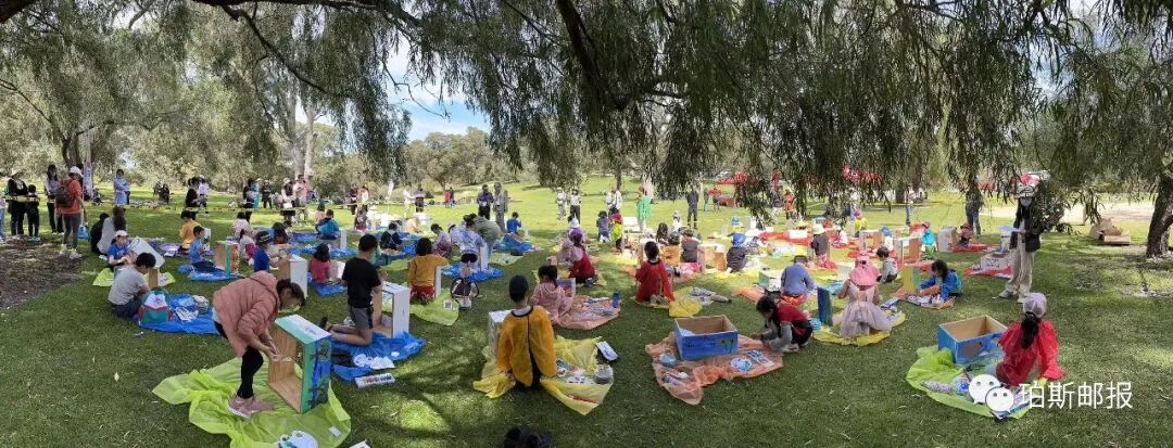 春光明媚时，国王公园处与蜜蜂的一场甜蜜约会，2022澳大利亚第二届可瑞比杯少儿故事画大赛（组图） - 122