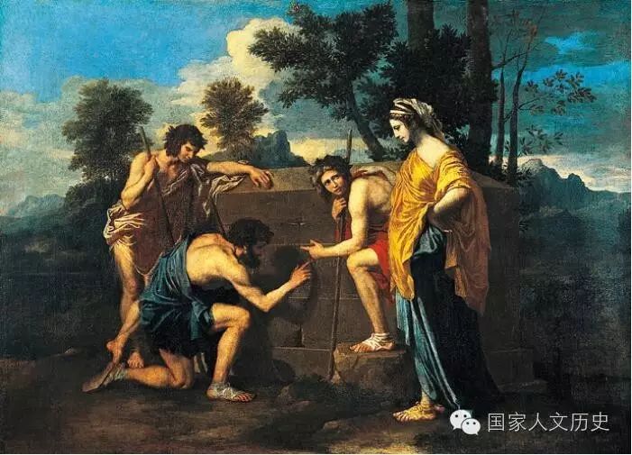 普桑《阿卡迪亚的牧人》