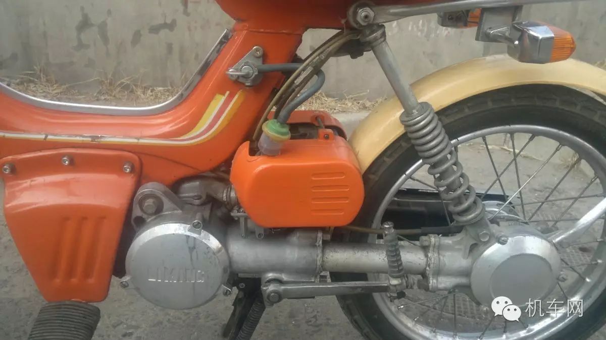 中国两冲神车,轴传动的"明星50"