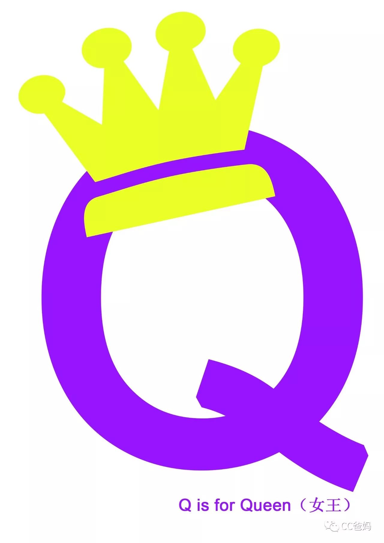 △ q is for queen(女王)