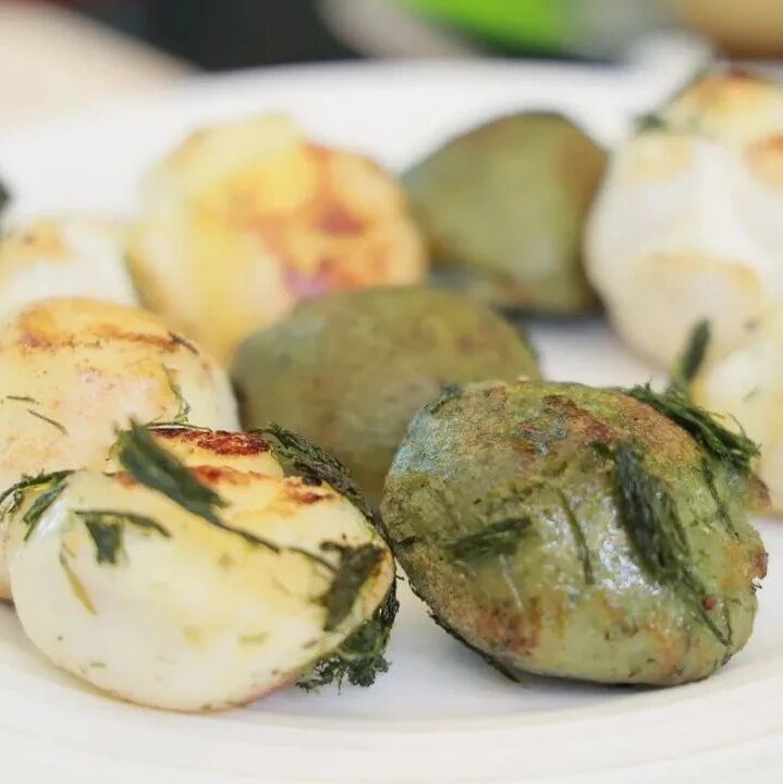 酵素菜谱 | 煎苔菜米馒头