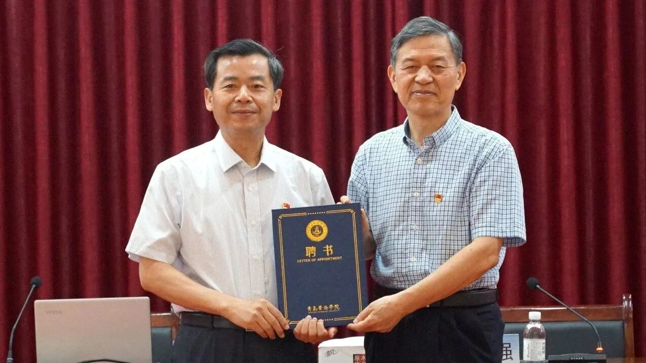 孔令才将军走进黄海！传承“两弹一星”精神，培养高素质应用型优秀人才