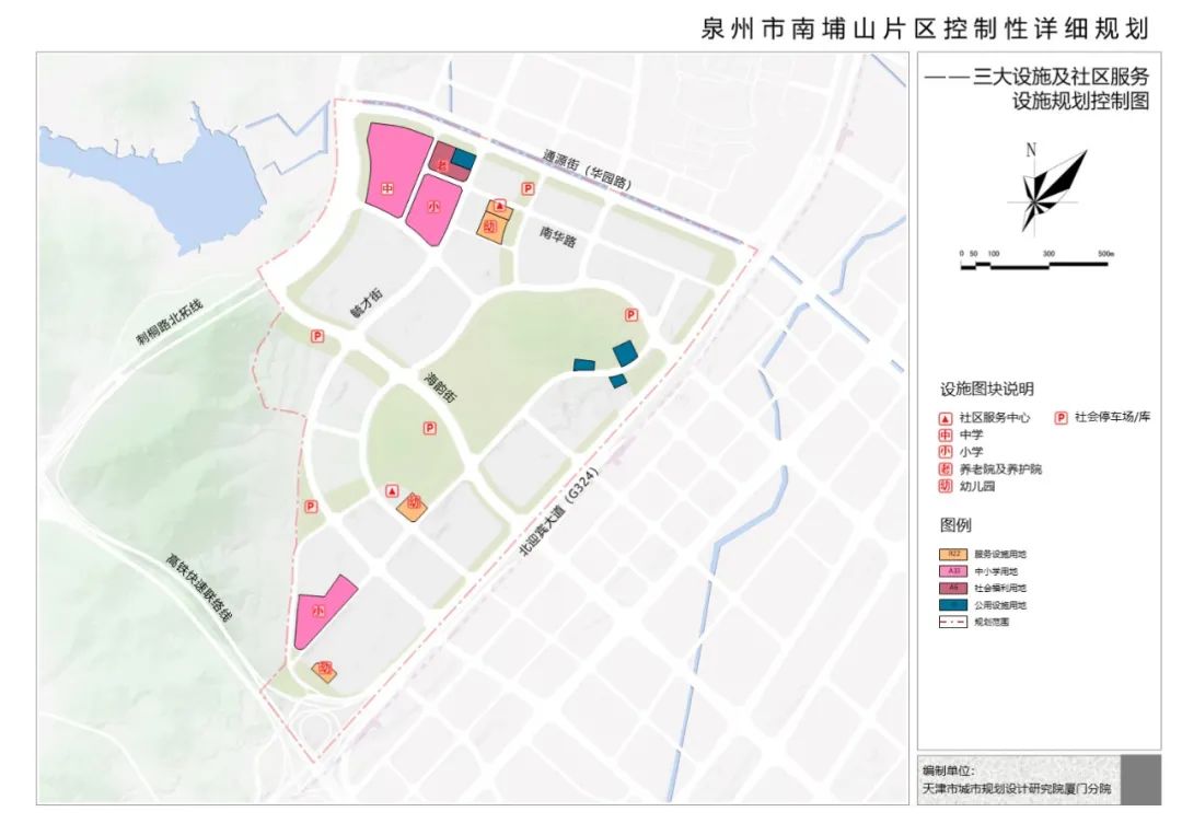 总面积约19786万方南埔山片区控制性详细规划曝光