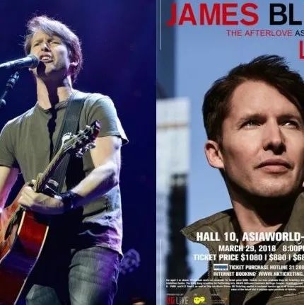 【James Blunt演唱会】英国歌手James Blunt本月29日袭港开骚