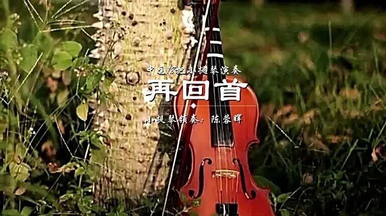 小提琴《再回首》岁月悠悠，一切尽在弦情中