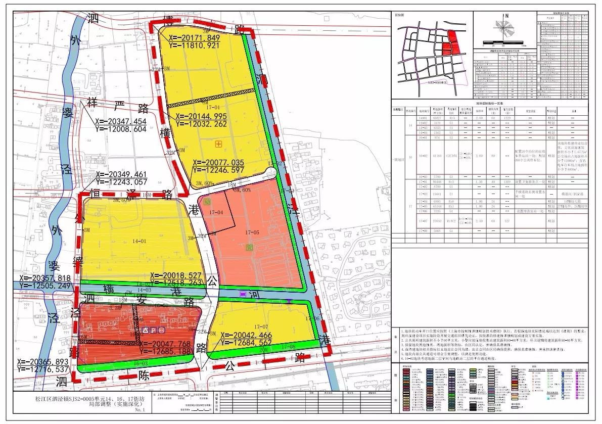 最新丨关于《松江区泗泾镇sjs2-0005单元控制性详细规划14,16,17街坊